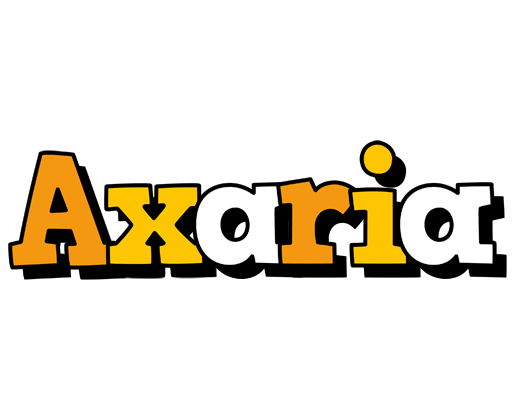 Axaria cartoon logo