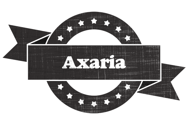 Axaria grunge logo
