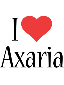 Axaria i-love logo