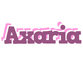 Axaria relaxing logo
