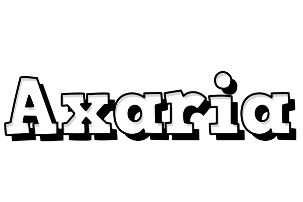 Axaria snowing logo