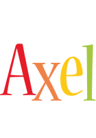 Axel birthday logo