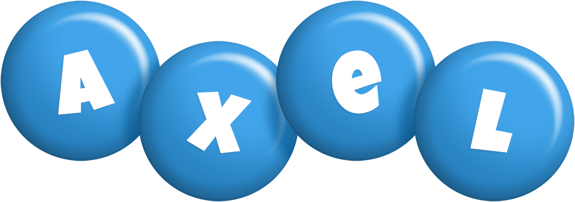 Axel candy-blue logo