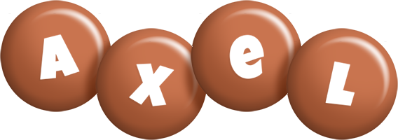 Axel candy-brown logo