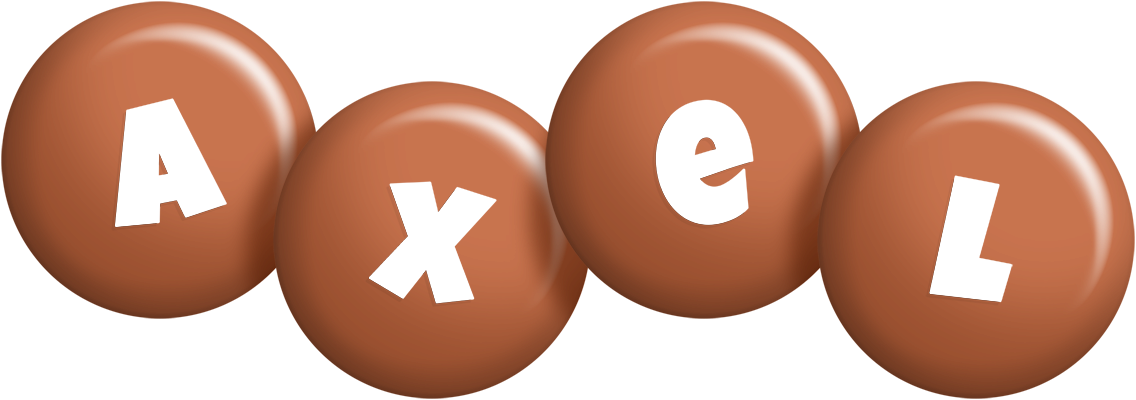 Axel candy-brown logo