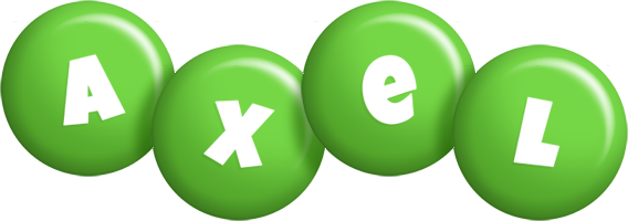 Axel candy-green logo