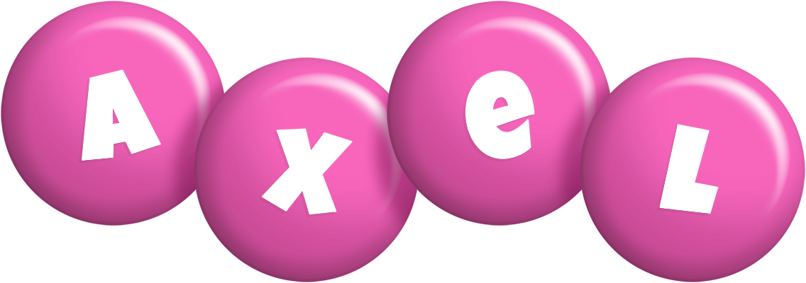 Axel candy-pink logo