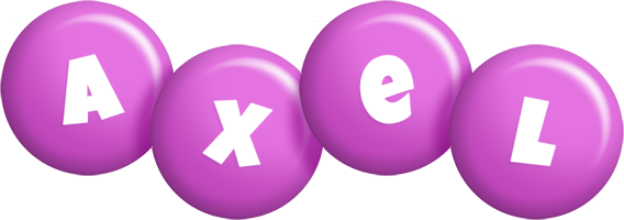 Axel candy-purple logo