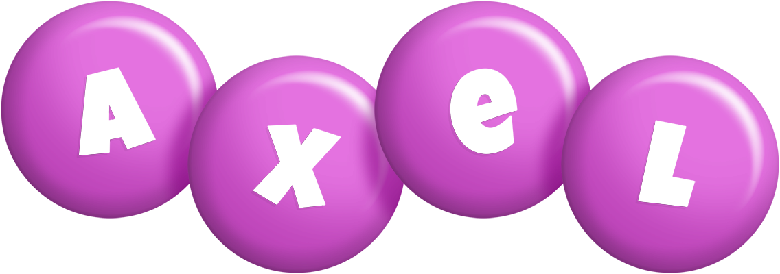Axel candy-purple logo