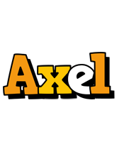 Axel cartoon logo