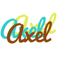 Axel cupcake logo