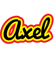 Axel flaming logo