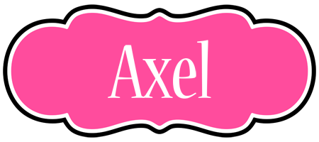 Axel invitation logo