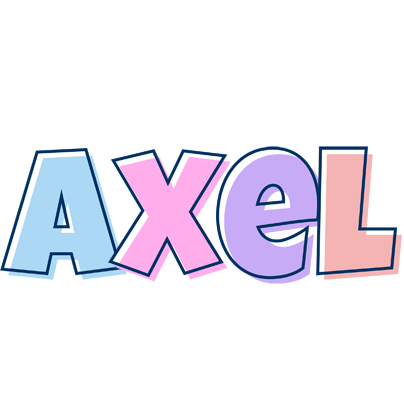 Axel pastel logo