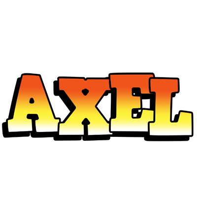 Axel sunset logo