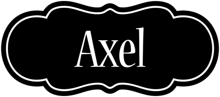 Axel welcome logo