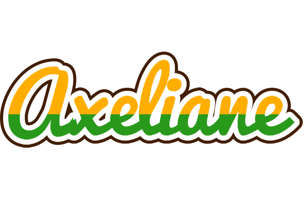 Axeliane banana logo