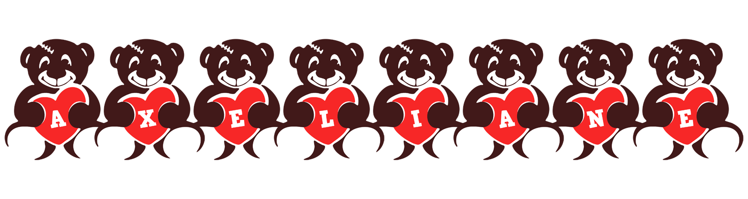 Axeliane bear logo
