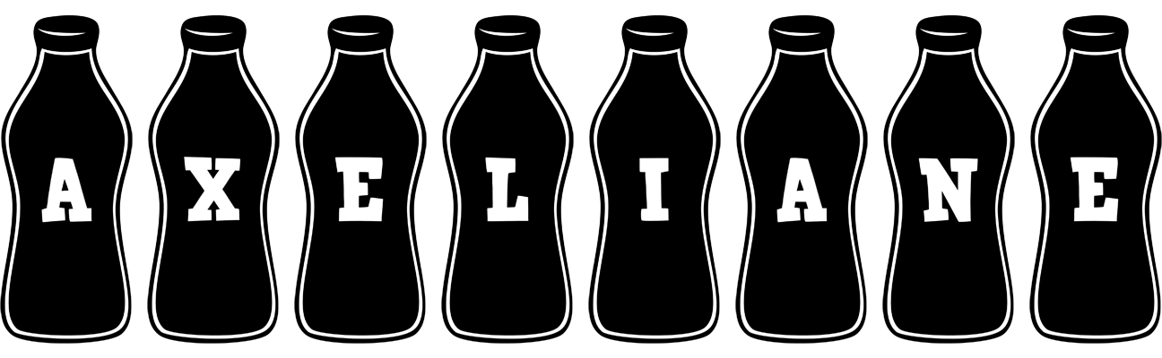 Axeliane bottle logo