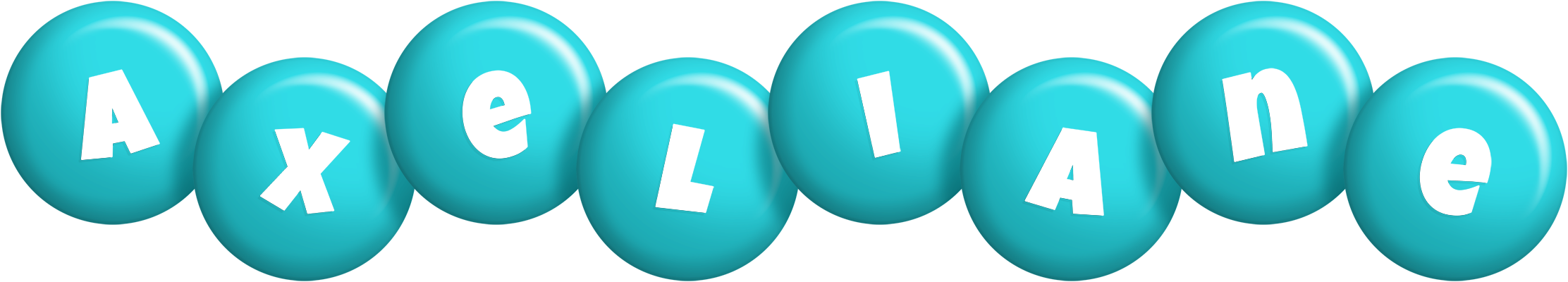 Axeliane candy-azur logo