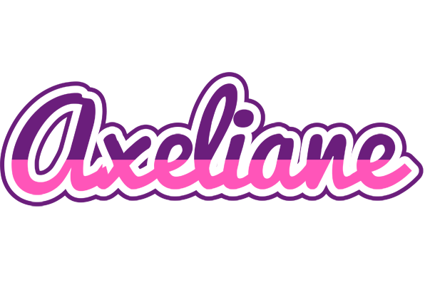 Axeliane cheerful logo