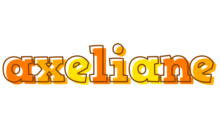 Axeliane desert logo