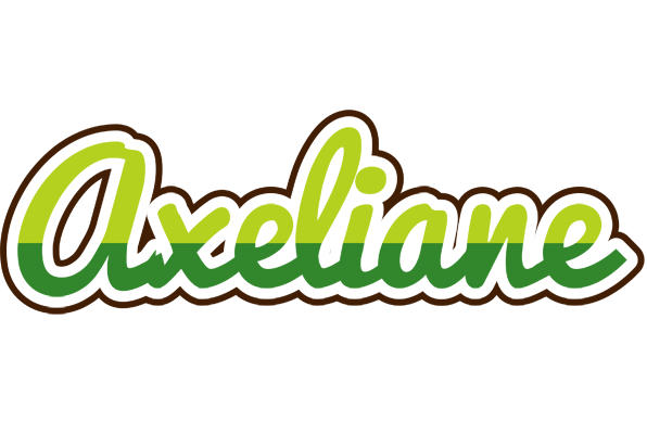 Axeliane golfing logo