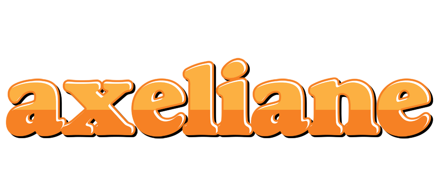 Axeliane orange logo