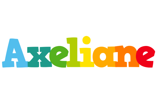 Axeliane rainbows logo