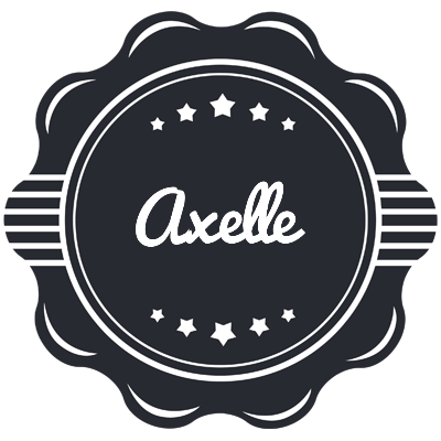 Axelle badge logo