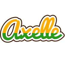 Axelle banana logo