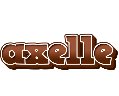 Axelle brownie logo