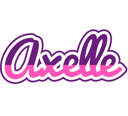 Axelle cheerful logo