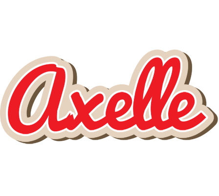 Axelle chocolate logo