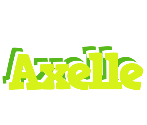 Axelle citrus logo
