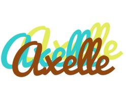 Axelle cupcake logo