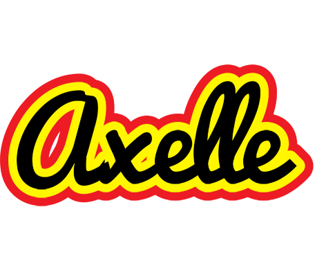 Axelle flaming logo