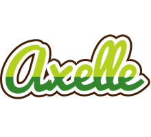 Axelle golfing logo