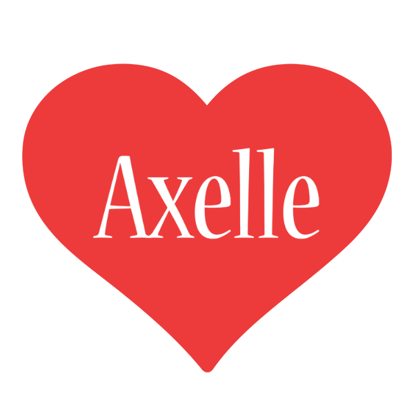 Axelle love logo