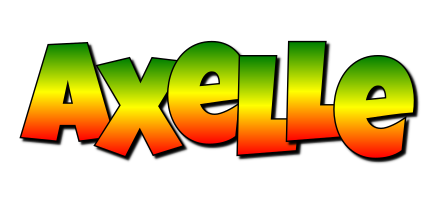 Axelle mango logo