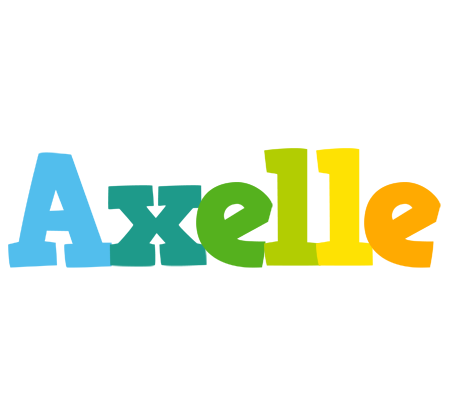 Axelle rainbows logo