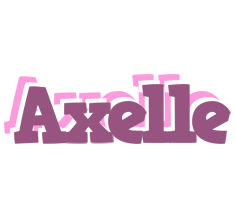 Axelle relaxing logo