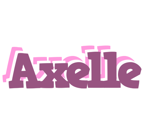 Axelle relaxing logo