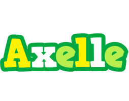 Axelle soccer logo