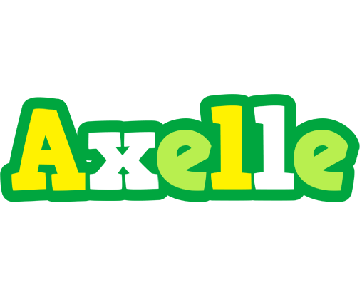 Axelle soccer logo