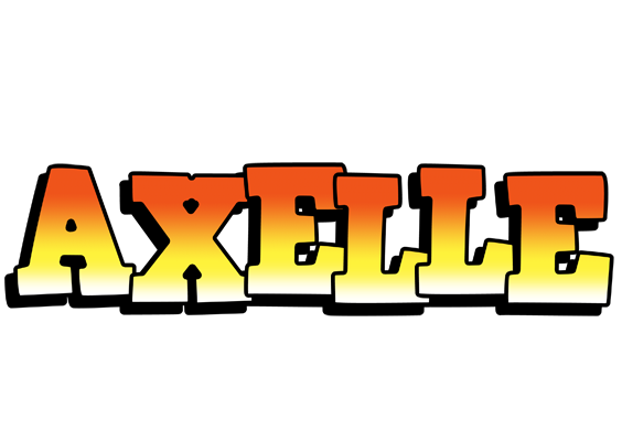 Axelle sunset logo