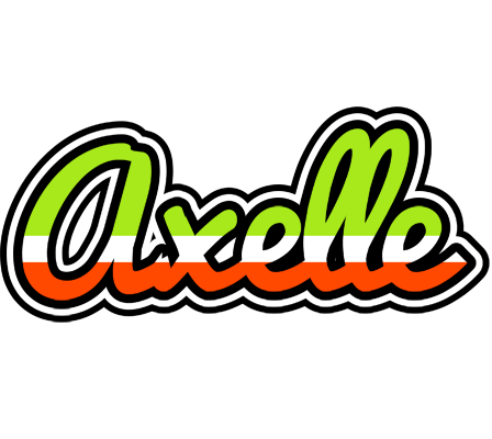 Axelle superfun logo