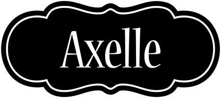 Axelle welcome logo