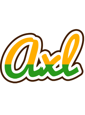 Axl banana logo