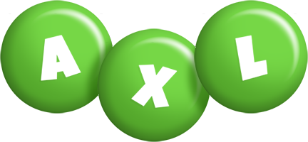 Axl candy-green logo